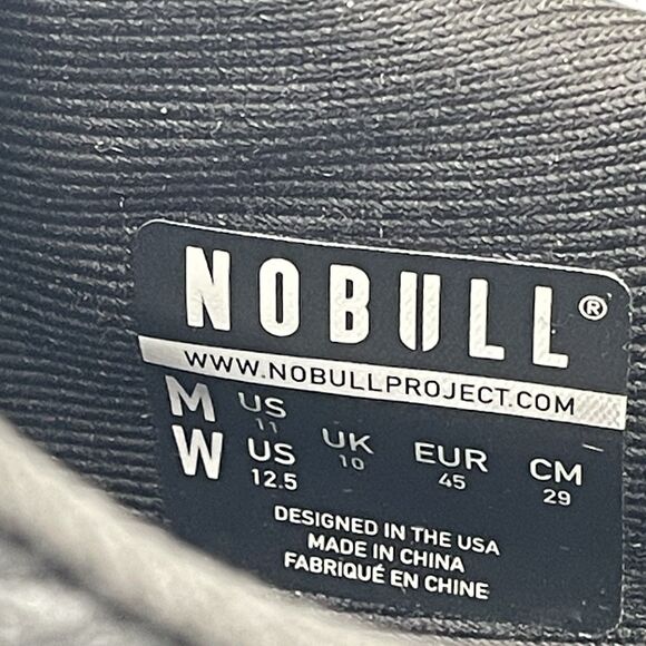 Nobull Journey Shoes Men\'s Size 11 Black Activewear Unisex Gym Running Athletic main image 5